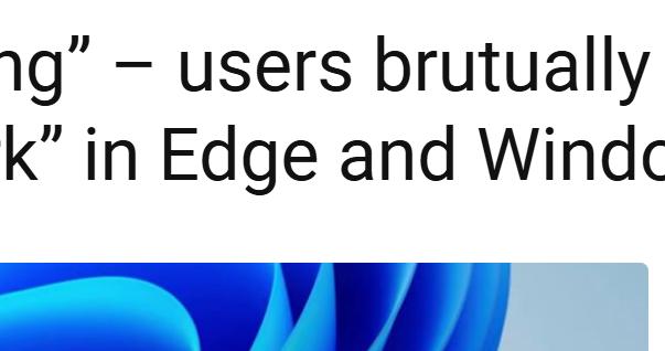 微软强推Copilot模式遇冷，用户抱怨“被代表”