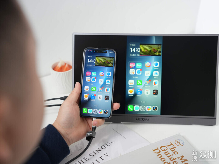 給所有需要“移動雙屏”的打工人安利這個神器_新浪眾測