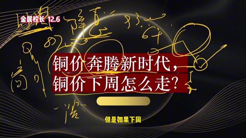 铜价奔腾新时代，铜价下周怎么走？