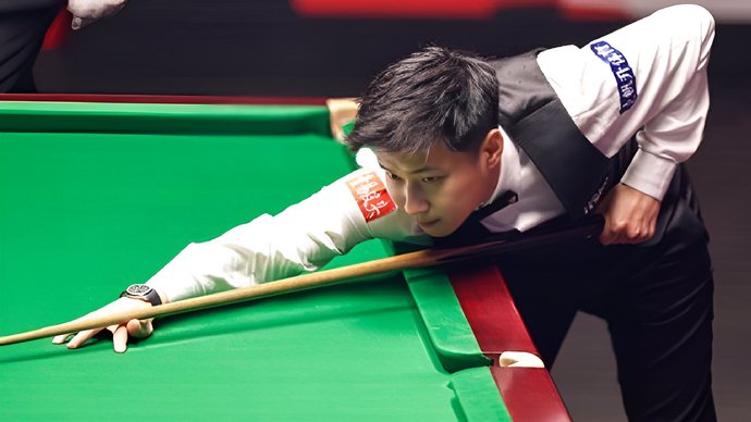 赵心童6-1轻取龙泽煌 晋级英锦赛16强