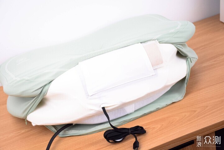 早晨的脖子,緊繃感被帶走了!添眠荷葉護頸枕_新浪眾測
