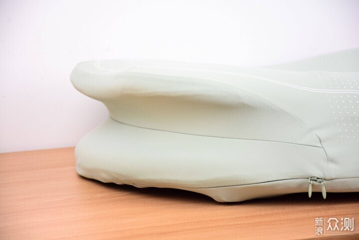 早晨的脖子,緊繃感被帶走了!添眠荷葉護頸枕_新浪眾測