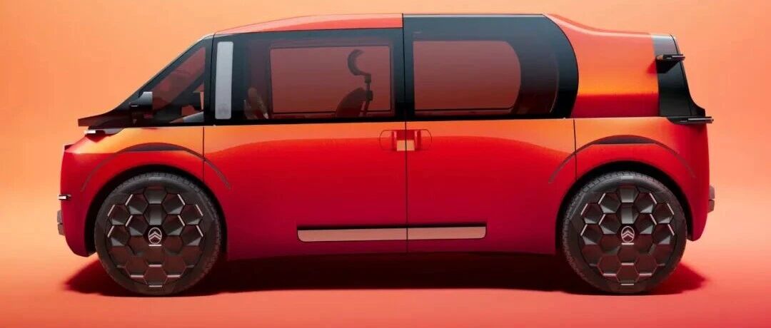 法系MPV概念车，对开门，1+3四座布局，还是法国人会浪漫！