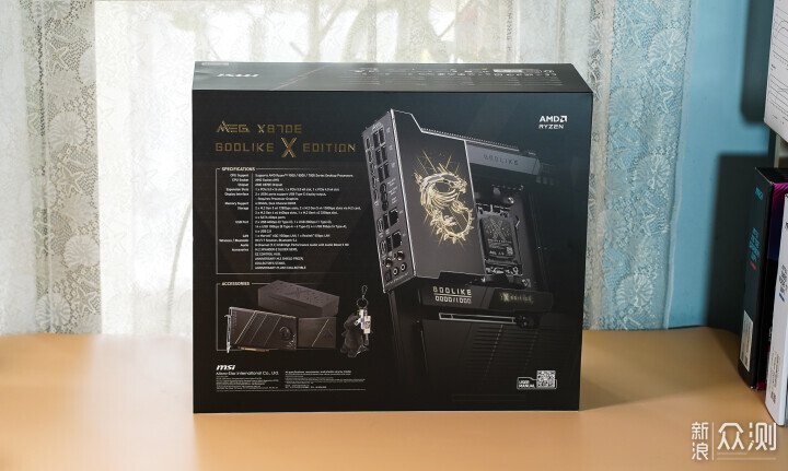 首評微星MEG X870E GODLIKE超神十週年限量版_新浪眾測