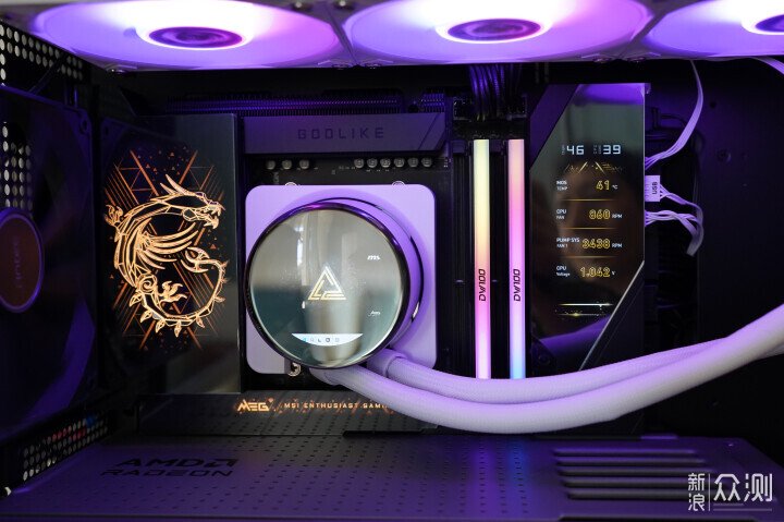 首評微星MEG X870E GODLIKE超神十週年限量版_新浪眾測