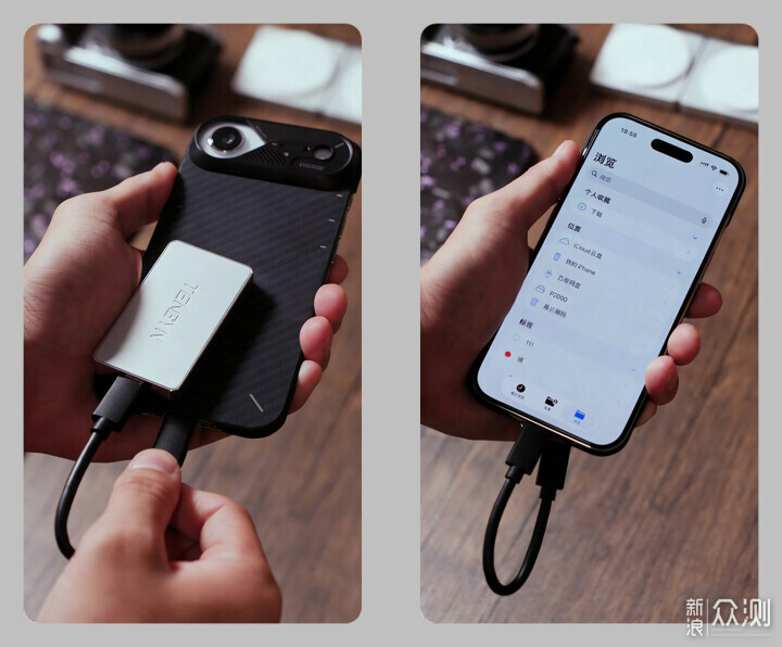 騰隱 P2000 移動 SSD,愛好攝影的可靠搭子_新浪眾測