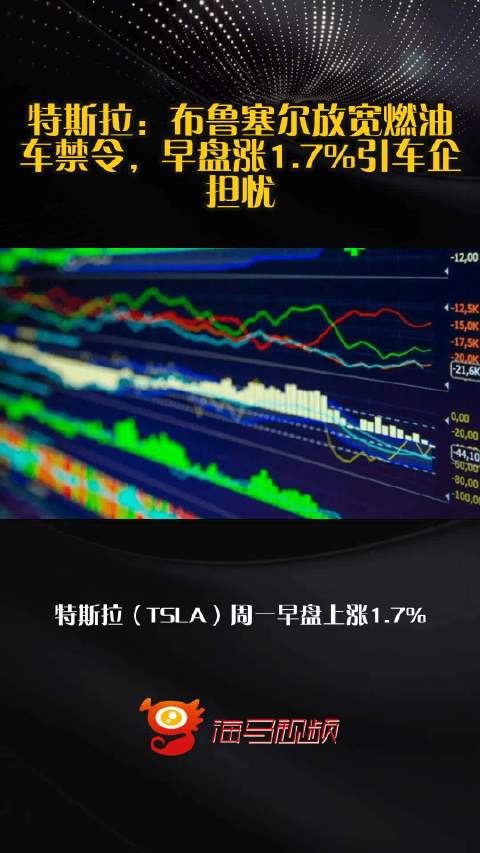 特斯拉：布鲁塞尔放宽燃油车禁令，早盘涨1.7%引车企担忧