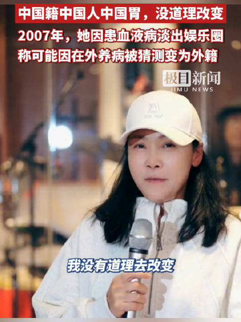 田震因血液病淡出娱乐圈