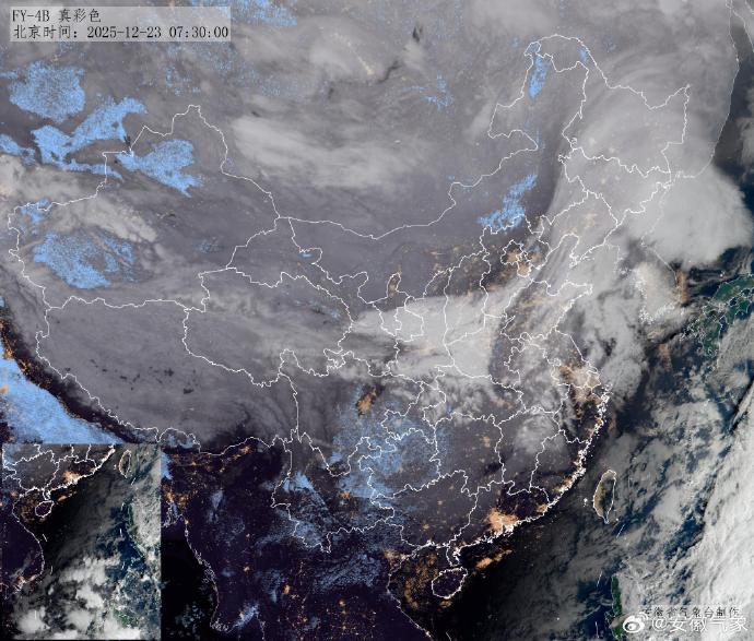安徽冬至上新多股冷空气
