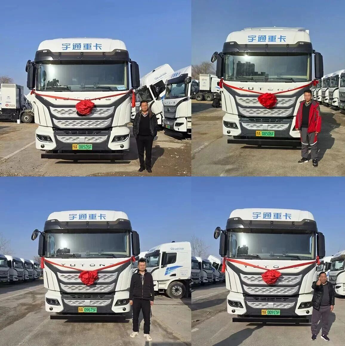 【企业】氢沄新能源50台氢燃料电池牵引车成功交付