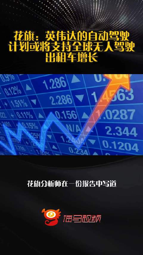 花旗：英伟达的自动驾驶计划或将支持全球无人驾驶出租车增长