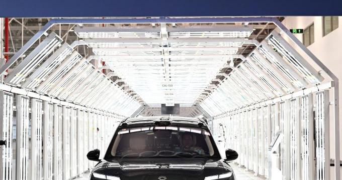 蔚来第100万台量产车下线