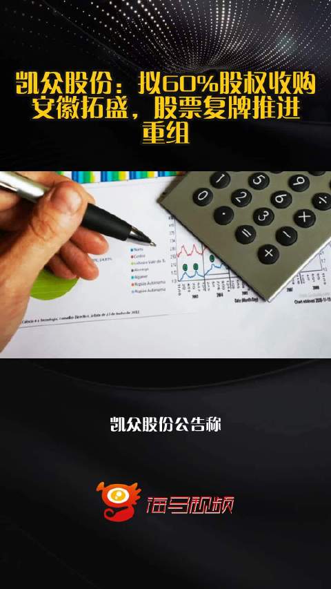 凯众股份：拟60%股权收购安徽拓盛，股票复牌推进重组