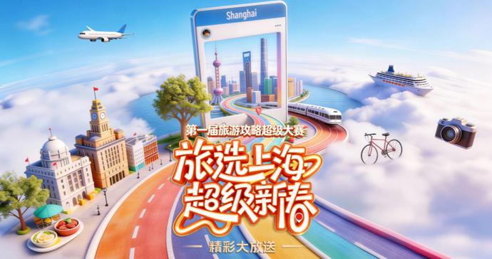 黄奕吴敏霞邹市明助阵，首届“旅超”全天大直播解锁春节游沪最强攻略