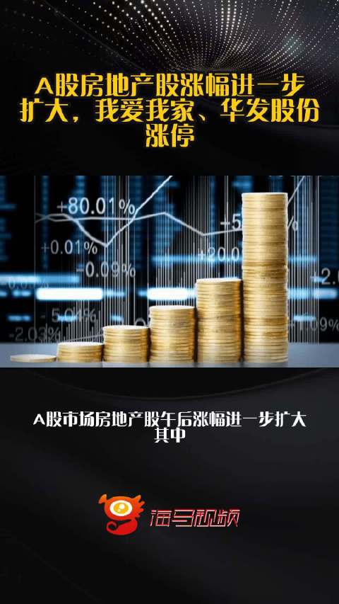 A股房地产股涨幅进一步扩大，我爱我家、华发股份涨停