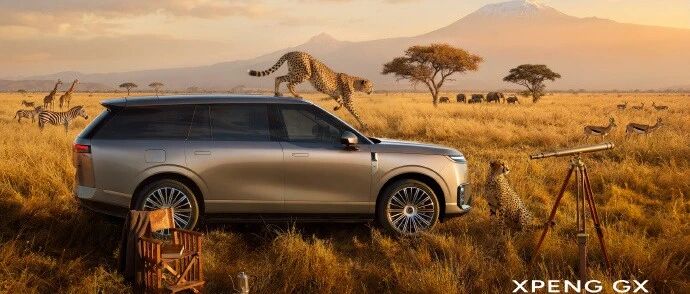 首次官曝！小鹏官宣首款大六座SUV！