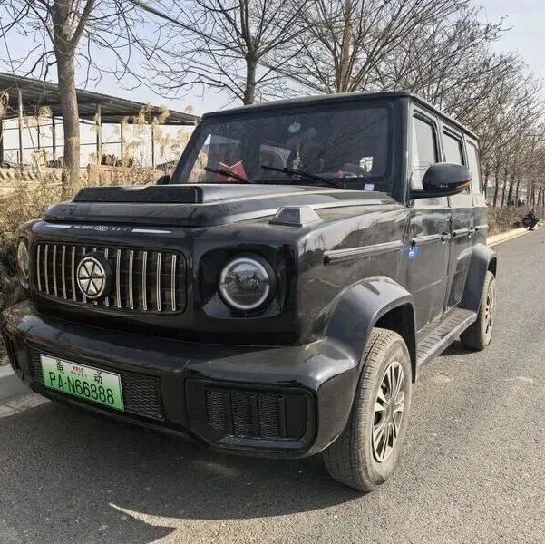 奔驰小G、路虎险胜，平罗交管查扣非标老年代步车135辆！