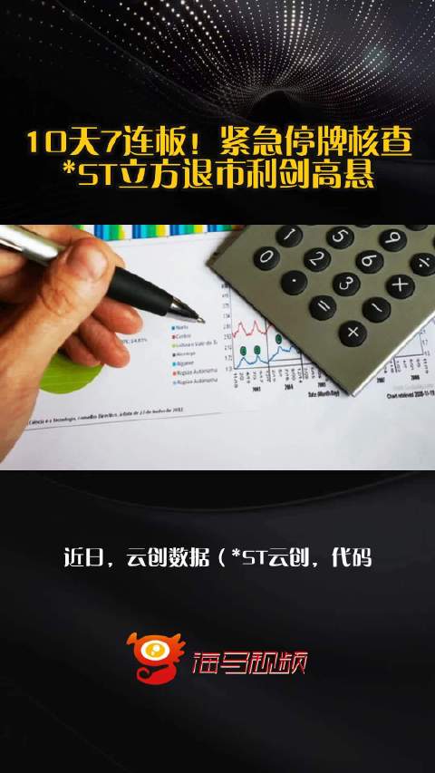 10天7连板！紧急停牌核查，*ST立方退市利剑高悬！