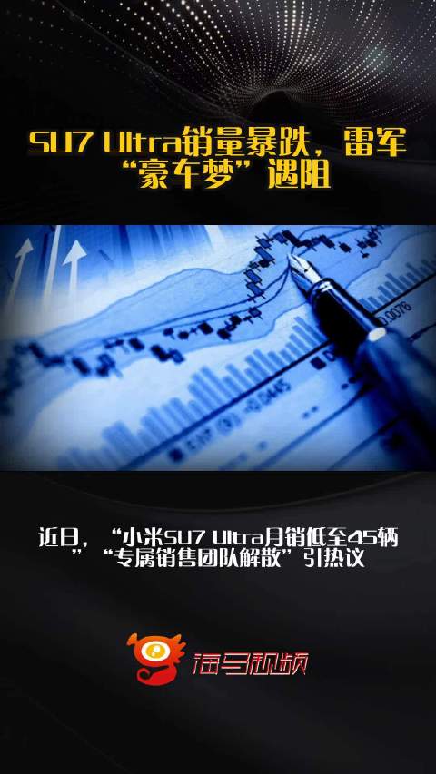 SU7 Ultra销量暴跌，雷军“豪车梦”遇阻？