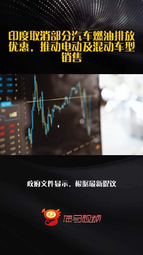 印度取消部分汽车燃油排放优惠，推动电动及混动车型销售