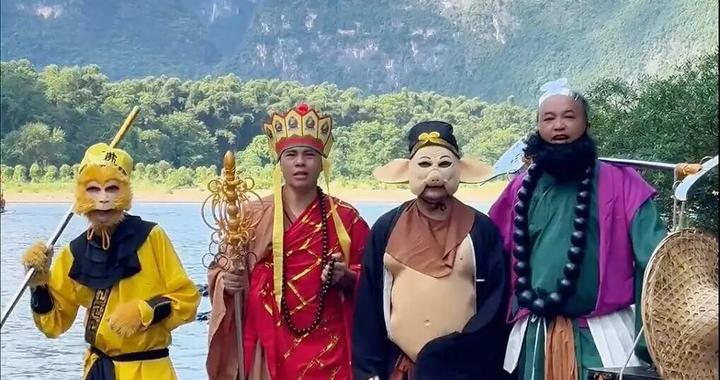 广西村民直播“西游记”走红，“师徒四人”8个月涨粉超30万，带网友花式打卡广西美景