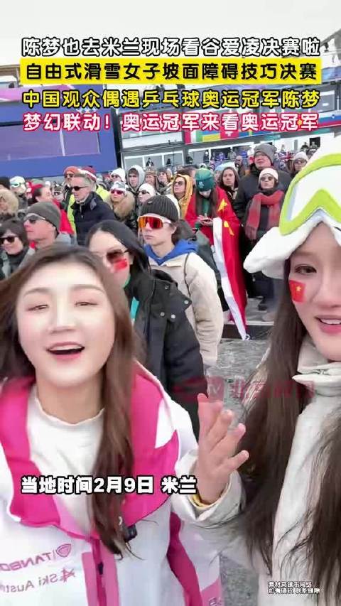 陈梦观战谷爱凌决赛