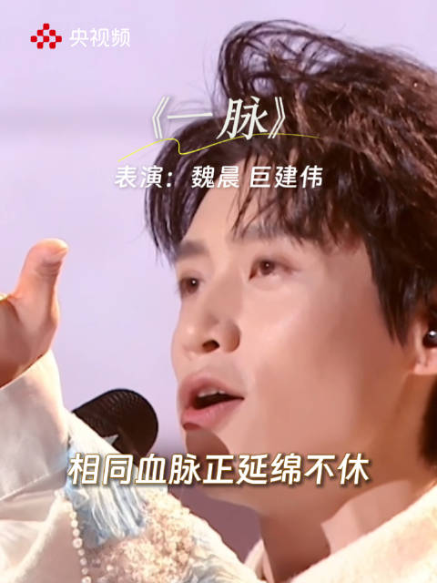 魏晨一脉国风舞台诗意满满