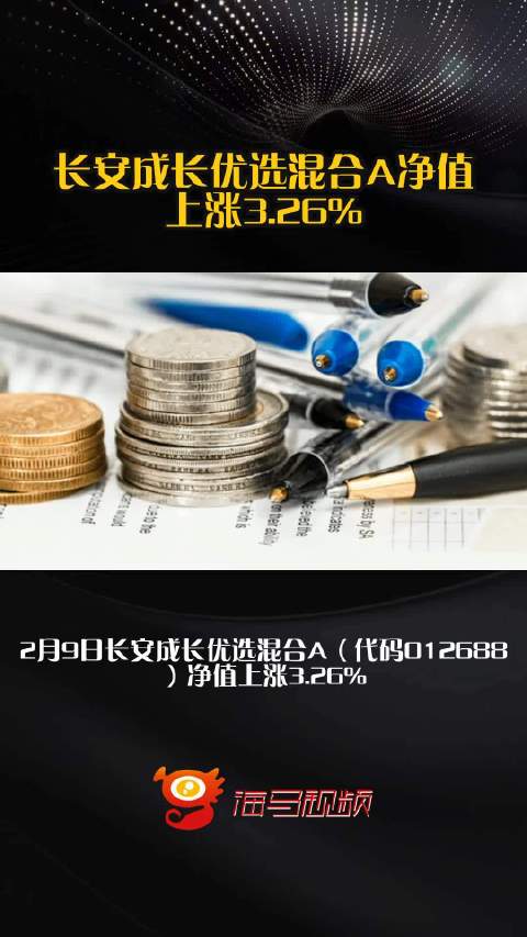 长安成长优选混合A净值上涨3.26%
