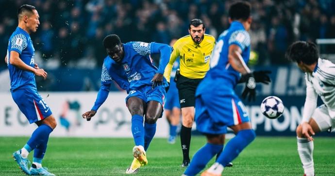 申花新援首次亮相，亚冠赛场不敌町田泽维亚