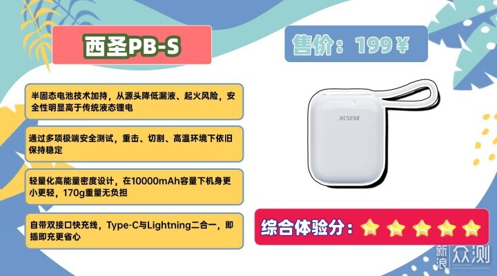 5款質量好又耐用的精選充電寶型號推薦!_新浪眾測