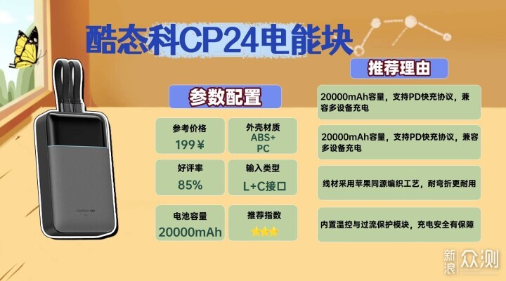 2026年充電寶有哪些可以帶上飛機高鐵?_新浪眾測
