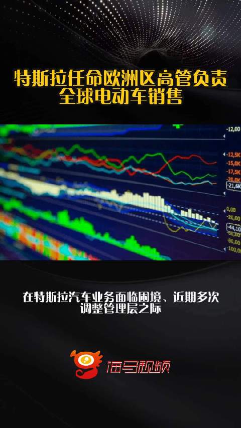 特斯拉任命欧洲区高管负责全球电动车销售