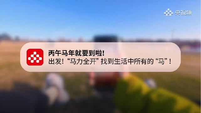 young在春晚邀您开启沉浸式找马！