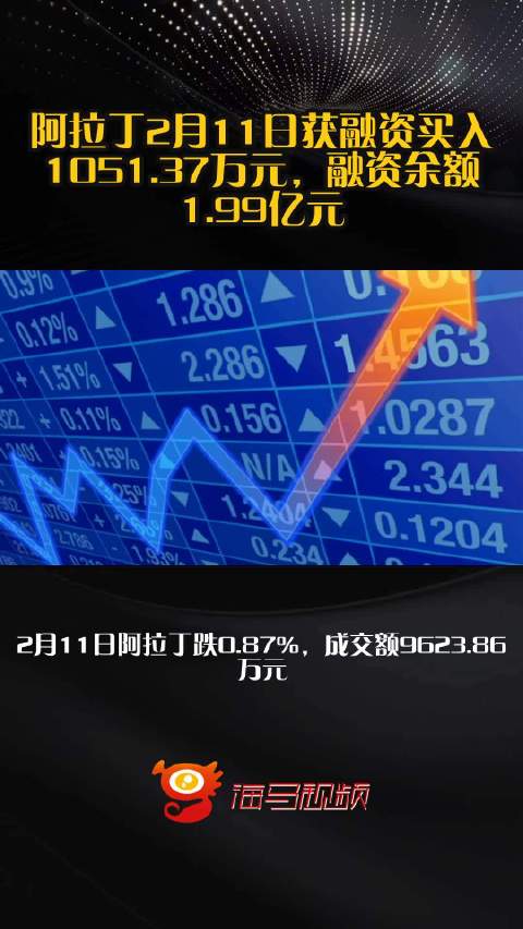 阿拉丁2月11日获融资买入1051.37万元，融资余额1.99亿元