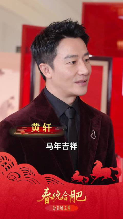 黄轩首次来合肥是参加春晚