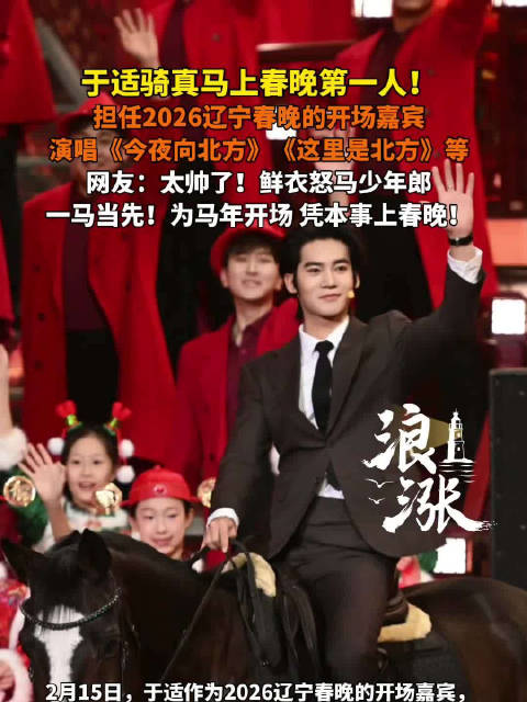 于适回应骑马上春晚
