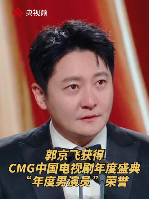 郭京飞年度男演员获奖感言