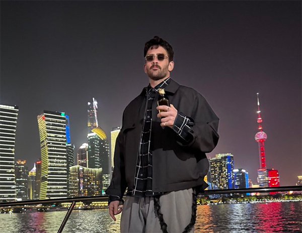 「極致中國化」現像風靡後，外國人來中國旅遊。 社交媒體