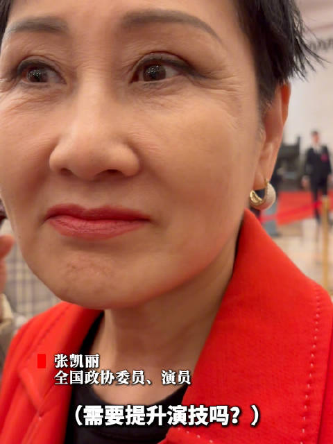 张凯丽说短剧演员也得提升演技