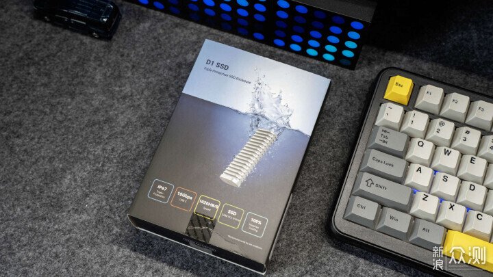 三防抗摔，戶外硬核存儲鐵威馬D1 SSD硬盤盒_新浪眾測