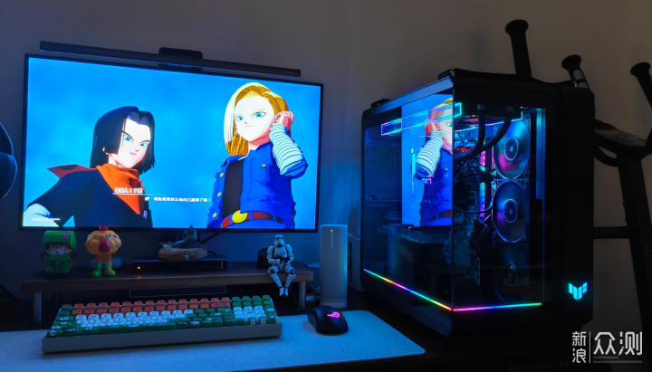 Asus創夢PF120風扇+AsusTUF GT502的極簡光域_新浪眾測