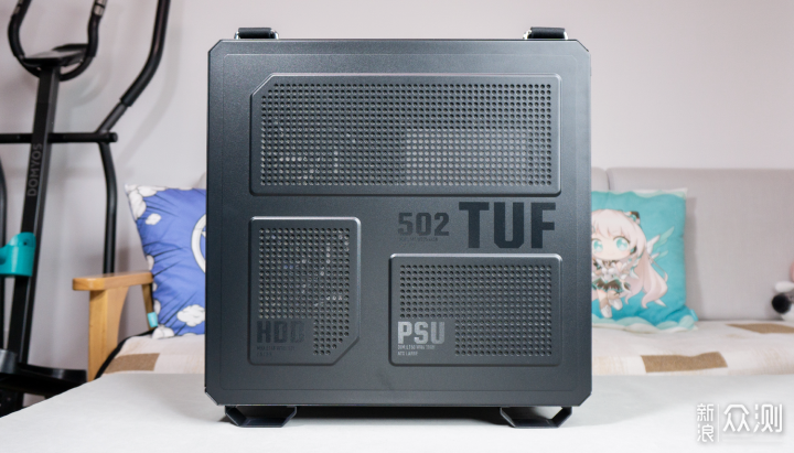 Asus創夢PF120風扇+AsusTUF GT502的極簡光域_新浪眾測