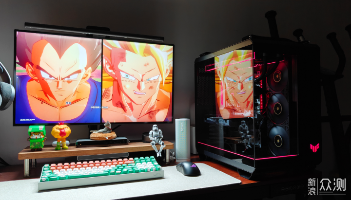 Asus創夢PF120風扇+AsusTUF GT502的極簡光域_新浪眾測