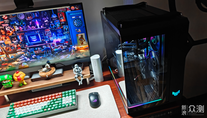 Asus創夢PF120風扇+AsusTUF GT502的極簡光域_新浪眾測