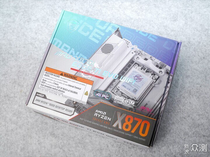 微星X870I刀鋒鈦評測分享，擴展超強的ITX主板_新浪眾測
