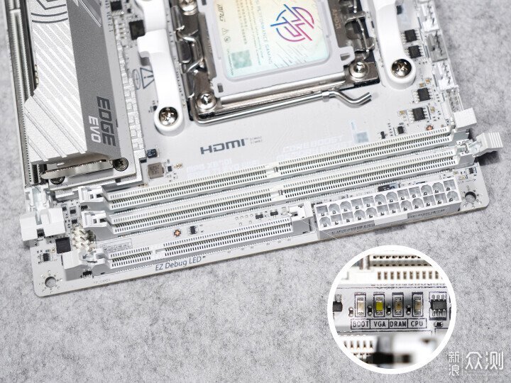 微星X870I刀鋒鈦評測分享，擴展超強的ITX主板_新浪眾測