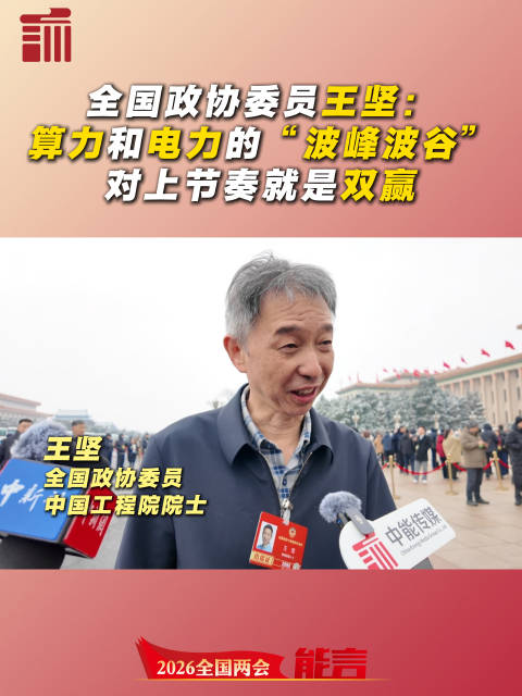 全国政协委员、中国工程院院士王坚：算力和电力的“波峰波谷”，对上节奏就是双赢！| 两会能言