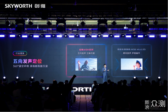 27.9mm迄今最薄！創維壁紙電視A10H系列發佈_新浪眾測