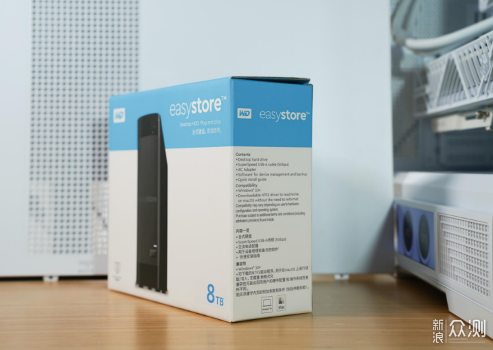 WD easystore™台式硬盤實測：解鎖存儲自由！ _新浪眾測