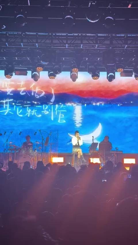 陈妍希去看李嘉格演唱会